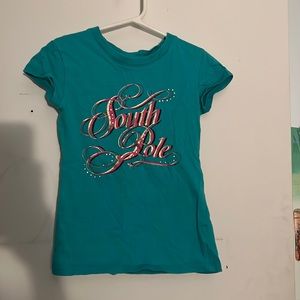 South Pole Girl’s collection “South Pole” shirt with rhinestones medium rn 82628